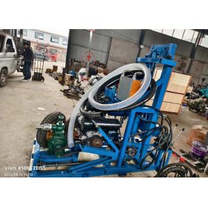 120 Meters Portable Water Drilling Machine With Diesel Engine