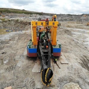 Electric Power Hydraulic Control 28inch Cutter Suction Dredger with 447t