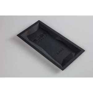 Wine Embossed Molded Pulp Packaging Recyclable 100% Thermoformed