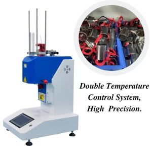 Semi Automatic Polystyrene Rubber Testing Equipment Melt Flow Index Tester MFI