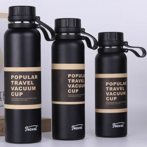 Custom Double Wall Vacuum Stainless Steel Water Bottle Tumbler With Lids