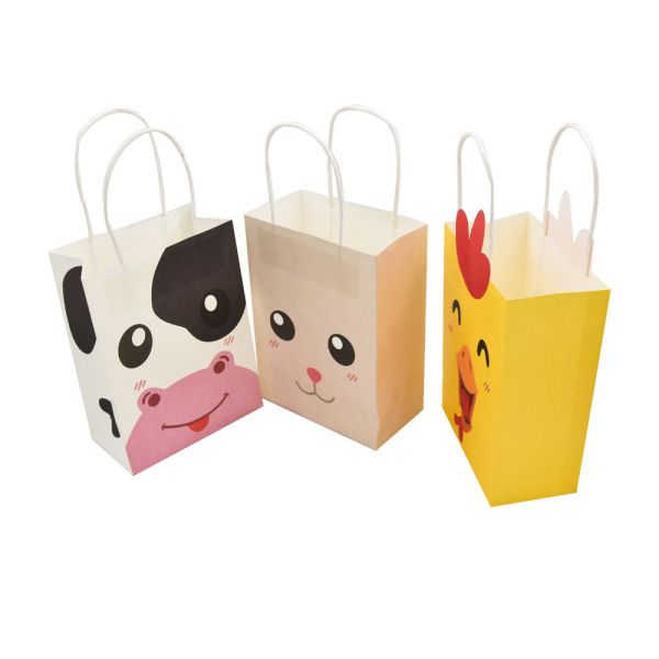 Buy Custom Paper Shopping Bags with PP Handle at wholesale prices