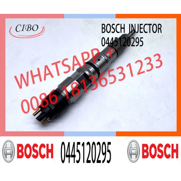 0445120295 Engineer hinery Genuine Excavator Engine Fuel Injector 0445120295