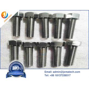90% WNiFe WNiCu Machined Tungsten Alloy Bolts Nuts