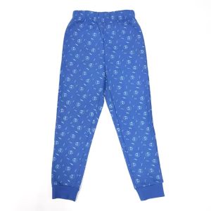 Thermal Comfortable Soft Cartoon Printed 2 Piece Sets Kids Sleepwear Polyester