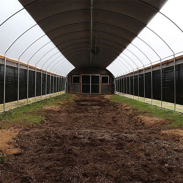 Buy PE Film Poly Tunnel Automated Blackout Light Deprivation Greenhouse For Herbs at wholesale prices