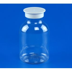 Clear Small Screw Top Jars For Food Storage 72 * 62 * 122MM 35MM Caliber