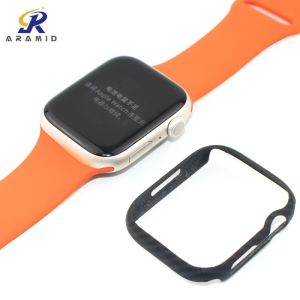 45mm Matte Finish Aramid Fiber iWatch Series 7 Case