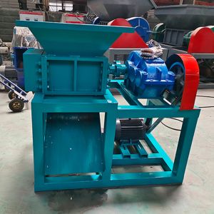 Quality Waste Wood Pallet Rubber Tire Recycling Double Shaft Shredder Machine for Shredding for sale
