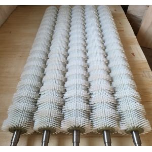 China Concave Convex  Potato Peeling Brush Threshing Roller Brush on sale