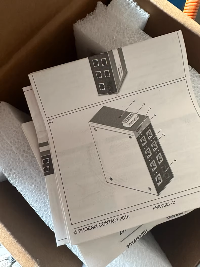 2891005 Phoenix Contact FL SWITCH SFNT 8TX - Industrial Ethernet Switch