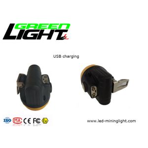 Lithium Ion 300mA 10000lux Mining Hard Hat Lights 110LUM