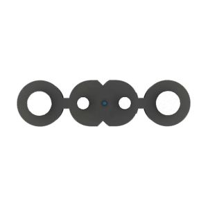 Double Root 1cores G657A1 Drop Fiber Optic Armoured Cable