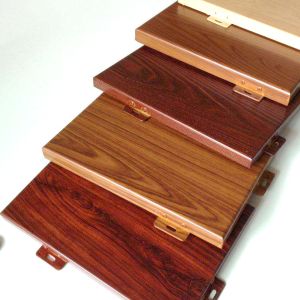 Aluminum Alloy Curtain Wall Metal Panel Sheets Customized Edge