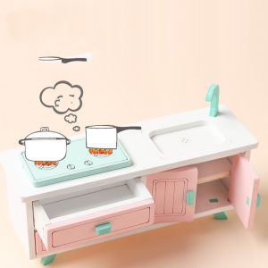 Mini Montessori Wooden Girls Bedroom Toys With No Burr