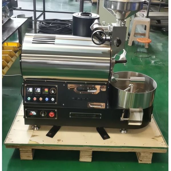 Buy Hot Air Coffee Bean Roaster Gas 1kg Coffee Roasting Machine Electric Coffee Roasters at wholesale prices