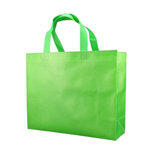 Buy Eco Friendly Promotional Non Woven Shopping Bags 50gsm Green Non Woven Shoe Bag at wholesale prices