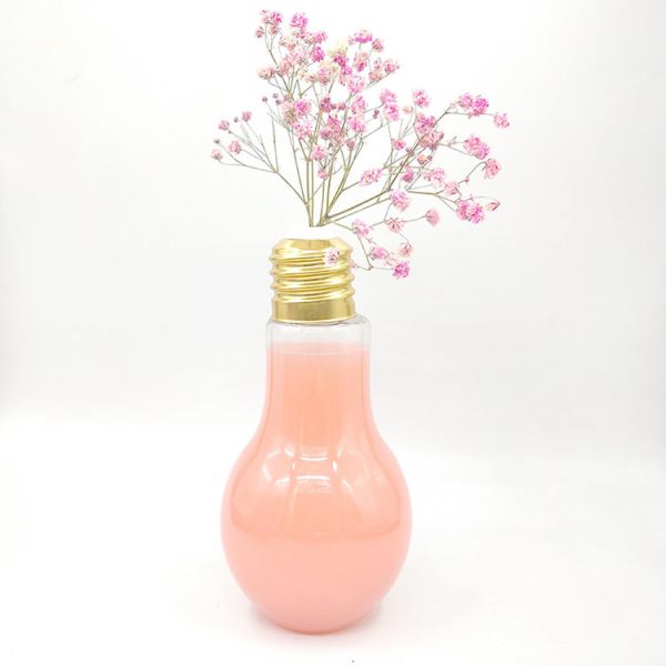 Buy Modern Square Round Plastic Milk Tea Bottles Leak Proof at wholesale prices