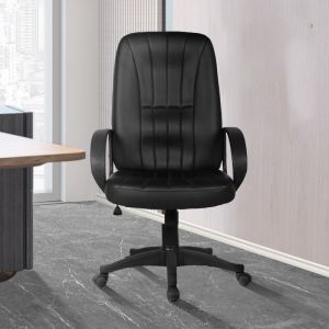 Adjustable Task Chair with Backrest High Back No Handrail Sturdy Ergonomic