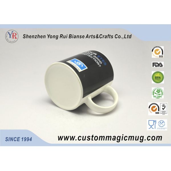 Color Change Ceramic Temperature Sensitive Coffee Mugs Personalized