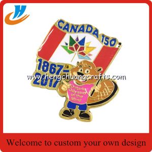 Flag lapel pins enamel pins Manufacturer customized souvenir brass gifts