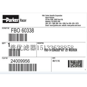 Quality Racor FBO-60328 fuel filter element FBO-10 filter separator for sale