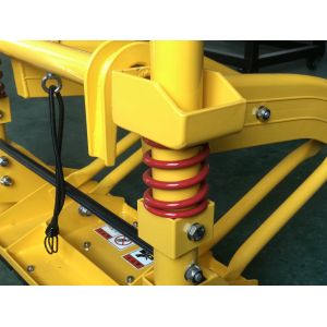 Rubber Sheets Friction Vehicle Security Barriers On Low Speed Roads