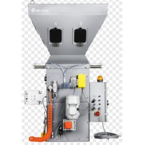 Plastic Film Packages Gravimetric Dosing Mixing System Plastic Pellets