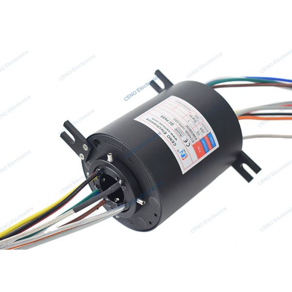 Buy ID 25mm Through Hole Slip Ring With 10 Circuits Rotary Electrical Joint at wholesale prices