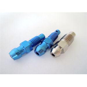 Race Motorcycle CNC Titanium Parts Alloy Rainbow Bleed Nipple Screws M10 X 1.0