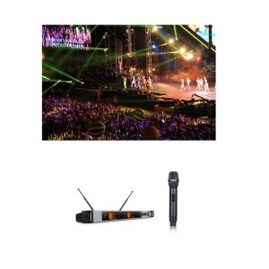 China Long Use Range Wireless UHF Microphone With Stable Transmission on sale