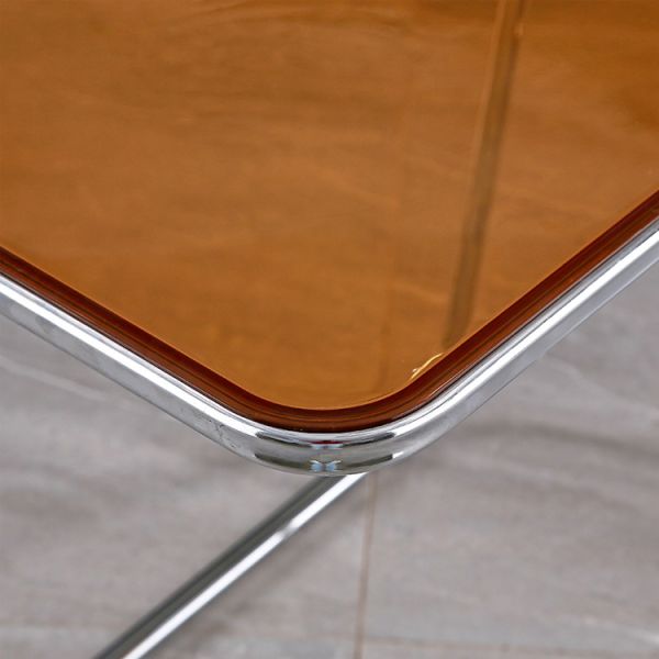 Metal and Plastic Folding Picnic Dining Coffee Table for Modern Outdoor Garden Living Room