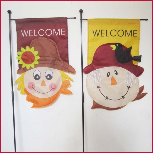 Buy Fall Harvest Garden Flag Scarecrow at wholesale prices