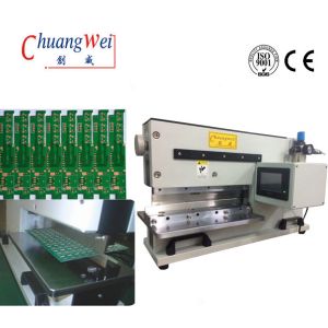 China Customizable PCB V Cut Machine For Different Thicknesses And Lengths CWVC-450 on sale