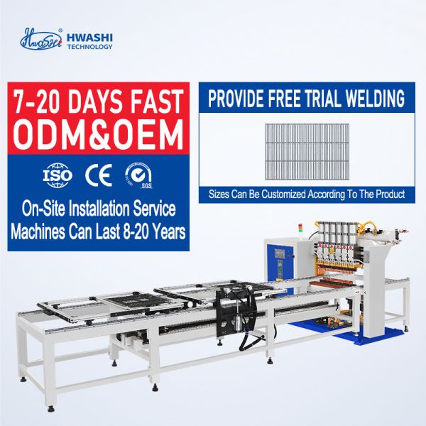 Buy Upgrade Your Manufacturing Process with Hwashi s Wire Mesh Welding Machine at wholesale prices
