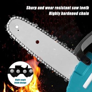 Electric 8 Inch Battery Powered Chainsaw Handheld Lightweight