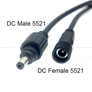 IP67 Waterproof Male Female 5.5X2.1mm 5.5x2.5mm 3.5x1.35mm Jack DC Power