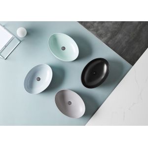 ARROW Modern Vanity Basin 540x380x140mm Colourful Ceramic Glazed