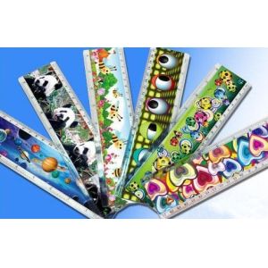 PLASTIC LENTICULAR 3D lenticular printing flip pattern cheap promotional plastic
