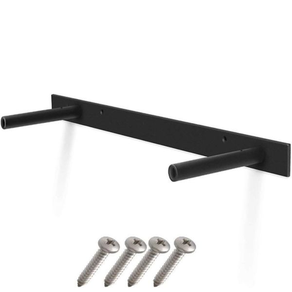 Buy Solid Steel Floating Shelf Bracket with Hidden Support Powder Coating Bending Process at wholesale prices