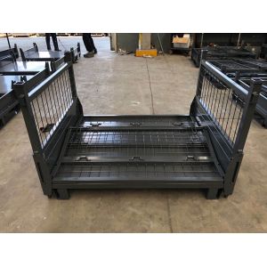 Efficient Collapsible Pallet Cage For Customized Storage Solutions