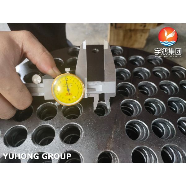 ASME SA516 Gr.70 Steel Baffle Plate Boiler And Pressure Vessel Support Plates