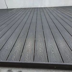 China Outdoor House Decorate Wood Plastic Composite Flooring Co Extruded Decking 50mm on sale