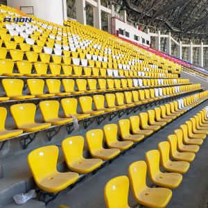 Various Weights Plastic Stadium Seating with High UV Resistance
