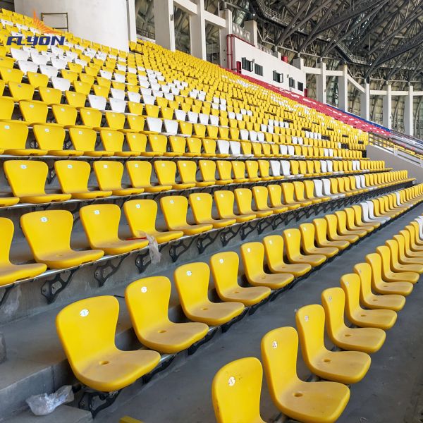 Buy Various Weights Plastic Stadium Seating with High UV Resistance at wholesale prices