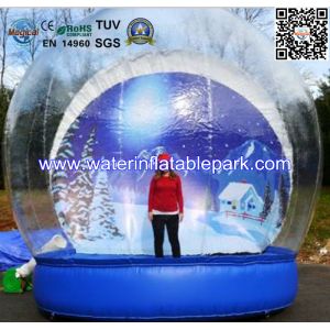 Advertising Inflatable Igloo Tent Snow Globe Showing SGS / EN14960