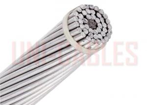 Quality 4 AWG Overhead Line Conductor , Aluminum Clad Steel Reinforced Bare Conductor for sale