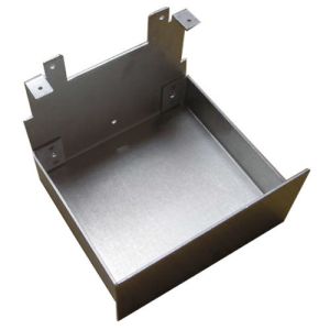 Spraying Surface Processing Metal Stamping Parts for Electronics Box in Industry