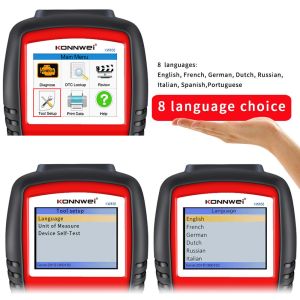 Hand Held Car Engine Diagnostic Code Scanner KW830 Determine Car Engine And