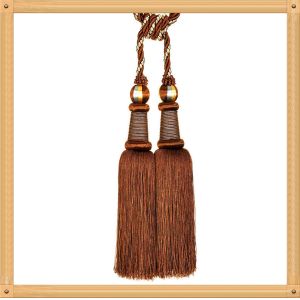 2016 Newest design curtain tassel tieback